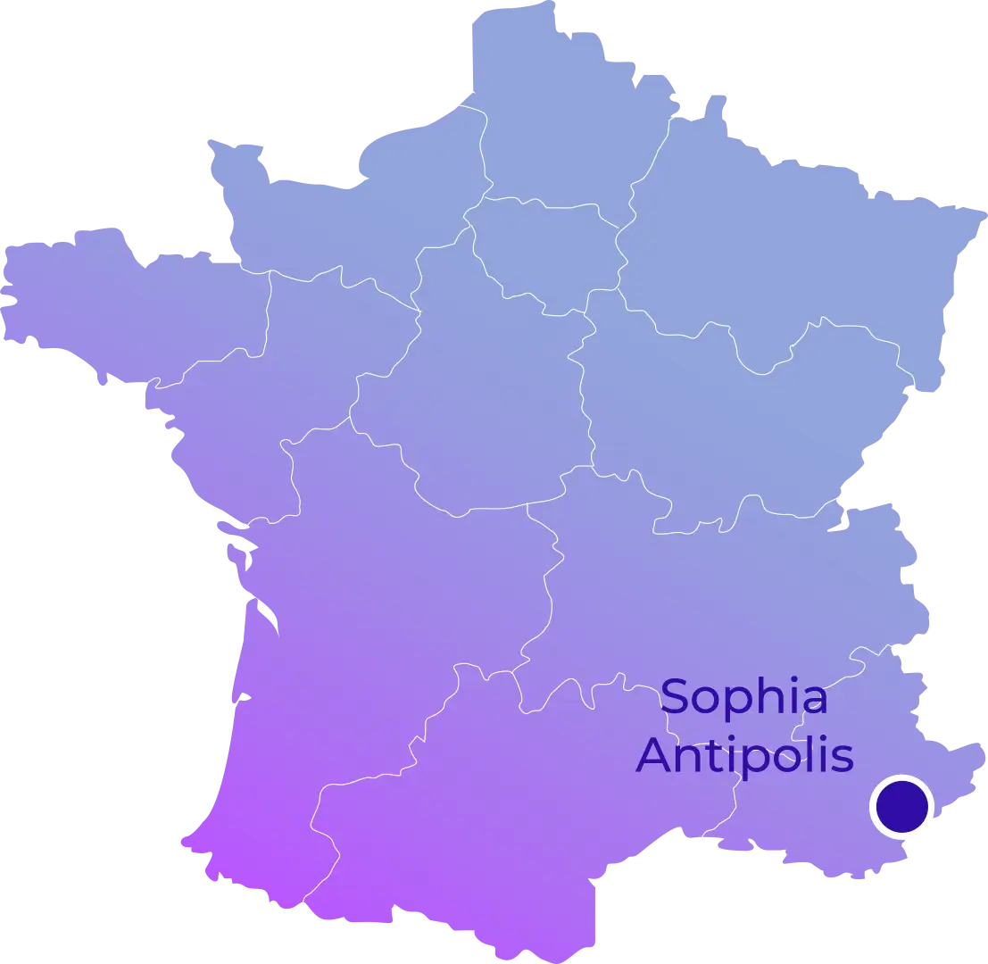 Sophia Antipolis location
